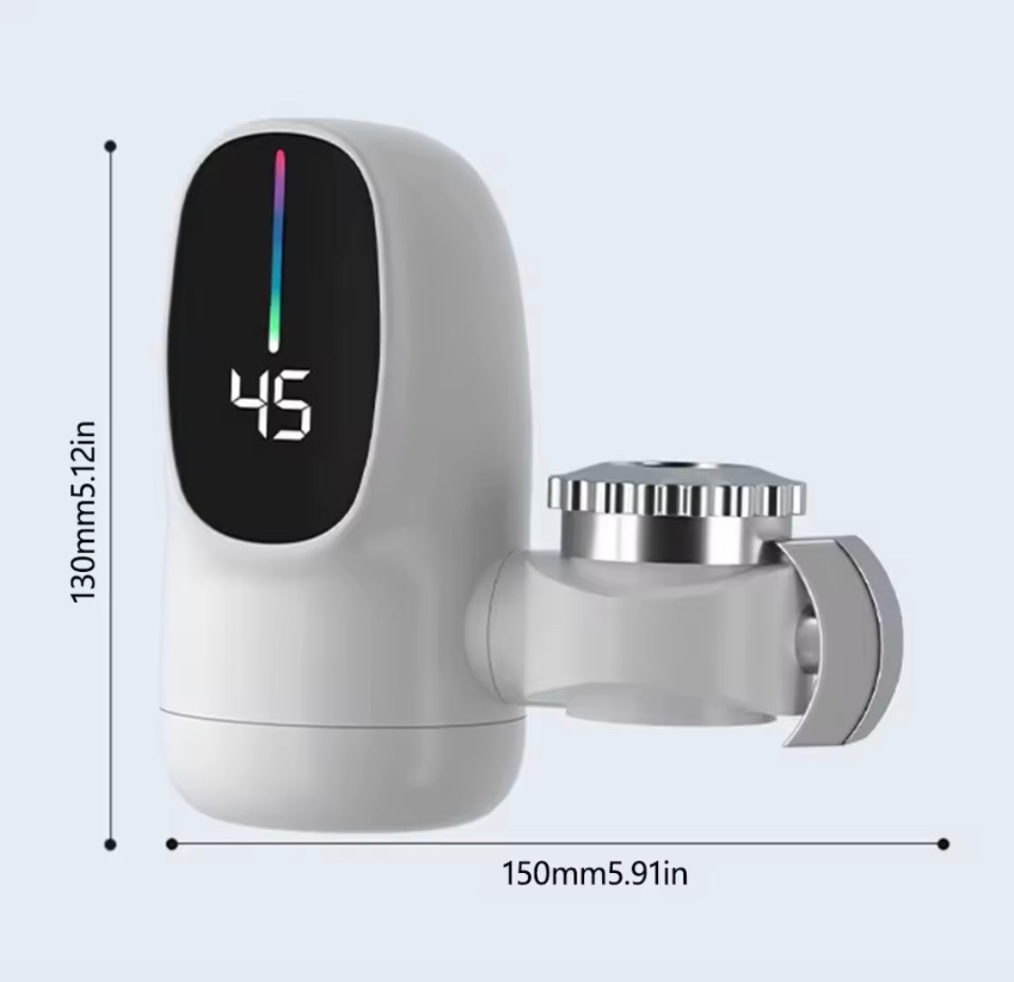 Digital Display Kitchen Faucet Adapter, 3000W Kitchen Electric Water Heater Tap, Tankless Instantaneous Water Heater Digital Display Kitchen Faucet Adapter, 3000W Kitchen Electric Water Heater Tap, Tankless Instantaneous Water Heater